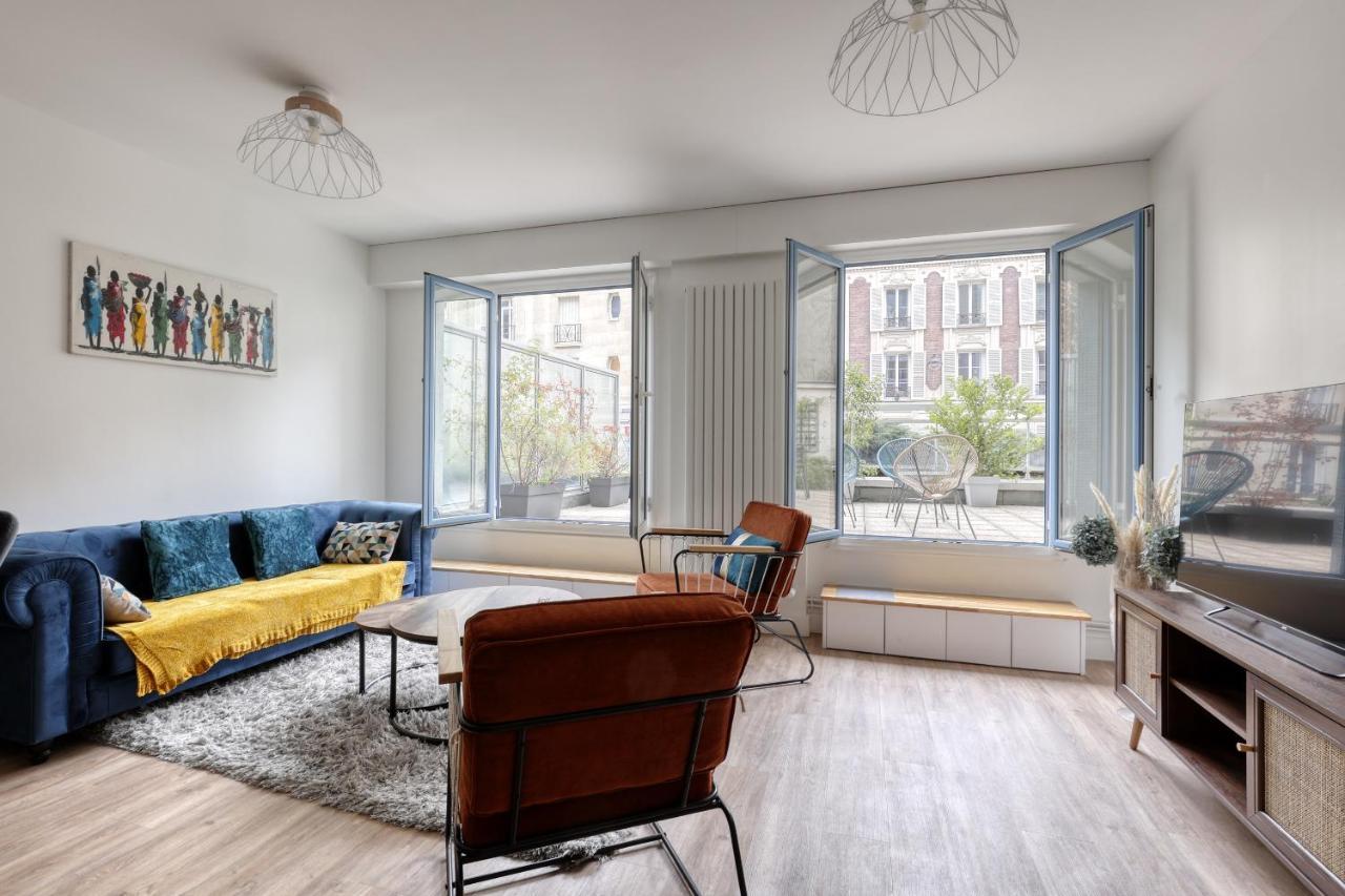 Branded New 4 Bdrs Flat - Huge Terrace - Prime Loc Parijs